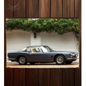 Металлическая табличка Maserati 5000 GT Frua Coupe